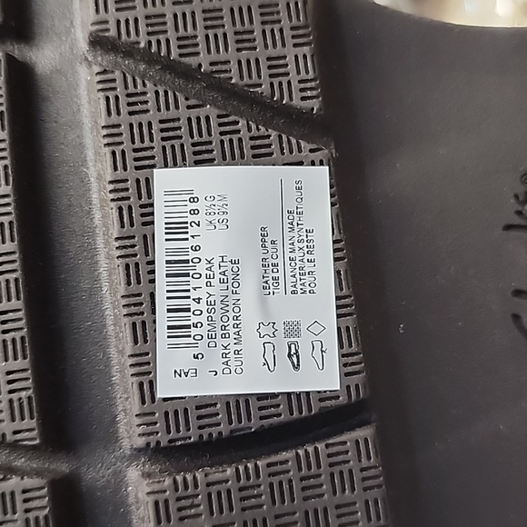 Men's Clark's Dempsey Peak Dark Brown Leather Boot 9.5M - Picture 2 of 8